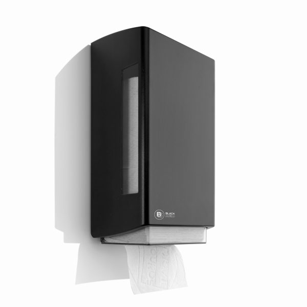BlackSatino Dispenser voor gevouwen toiletpapier