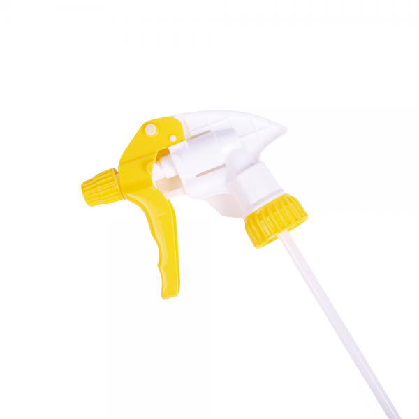 Sprayer geel voor plastic fles tbv TOPP Desinfectant & Reiniger